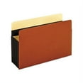 thumbnail image 1 of Heavy-Duty File Pockets 5.25" Expansion, Legal Size, Redrope, 10/Box, 1 of 7