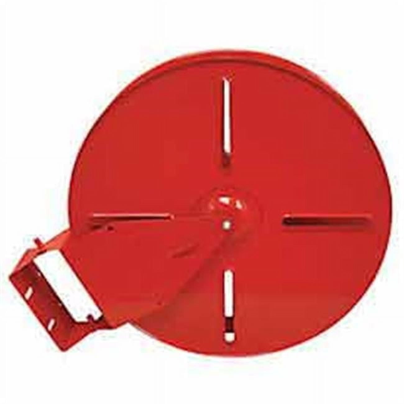 Heavy Duty Fire Hose Reel - 1.5 in. Dia. - 100 ft. - Steel - Red