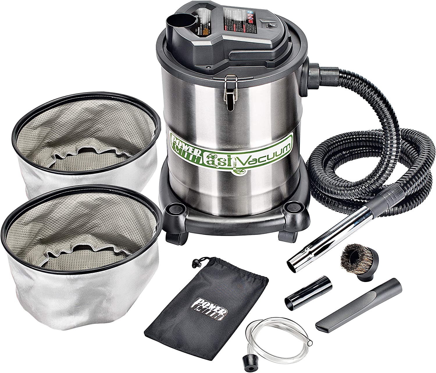 PowerSmith 4 Gallon 10 Amp Ash Vacuum with Bonus Accessory Pack