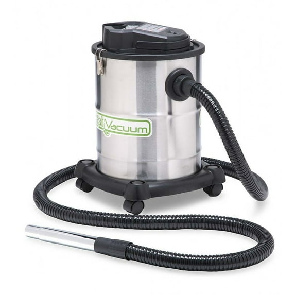 Heavy-Duty Fireplace Warm Ash Vacuum with Two Filters and Accessory Kit