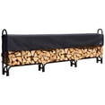 thumbnail image 1 of ShelterLogic Firewood Rack-in-a-Box Black Heavy Duty Firewood Rack With Cover 12 Ft., 1 of 10