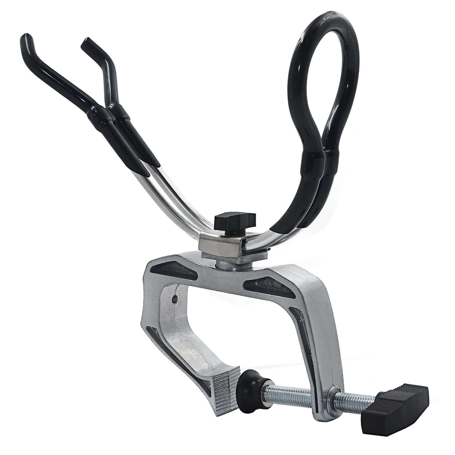 Heavy Duty Fishing Pole Rod Holder + Universal ClampOn (05cm) Boat