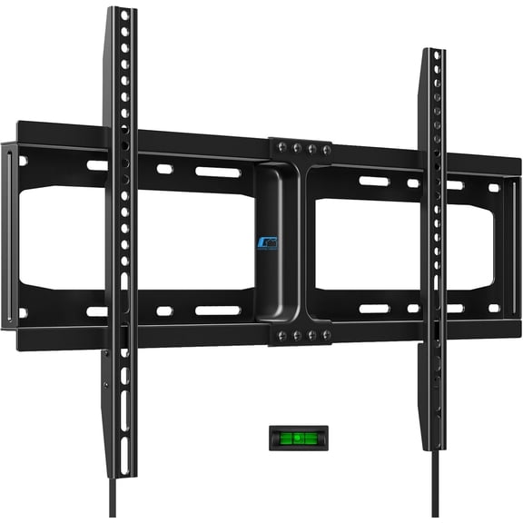 Heavy Duty Fixed TV Wall Mount for Most 32-86 Inch Flat TVs, Max VESA 600X400mm up to 165lbs Fits 16/18/24 Inch Wood Studs, Universal Low Profile Wall Mount TV Bracket, Space Saving HV8601