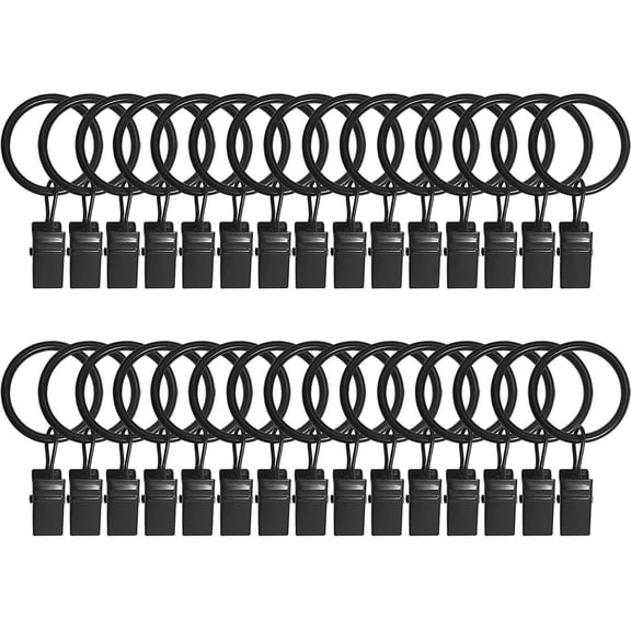 Heavy Duty Fixing For Curtain Rings Hanger Sturdy Steel Curtain Holders Secure Drapery Hooks For Rods Banner Holder C Clamps Heavy Duty Mitten Clamp Computer Banner Vice Vice for Workbench 8 Clamps