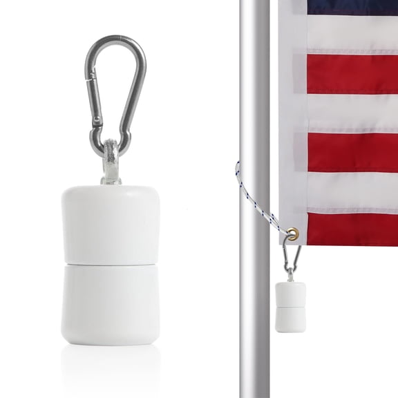 Heavy Duty Flag Counterweight 1.5 LB Steel Weight for 2-5 Inch Flagpoles