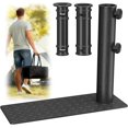 Wheelbase For Rv Heavy Duty Flag Pole Tire Mount,Portable Wheel Base for RV SUV Truck ...