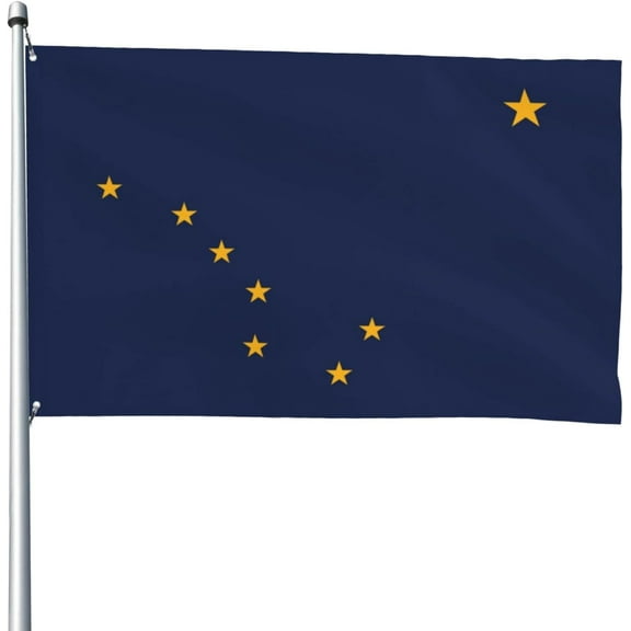Heavy Duty Flag of Alaska Flag 4x6 Ft Durable Outdoor Banner Home Party Welcome Flag Patio Decor Flag