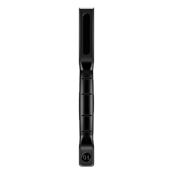 Heavy Duty Flat Chisel and Hand Guard, Heavy Duty Masonry Chisel, 5.9"/7,8"/9.8"/11.8" Brick Chisel with Hand Protection, Chisel Set with Shanks, Masonry Concrete Drill Bit, 1Pc(Black2,9.8x0.9")