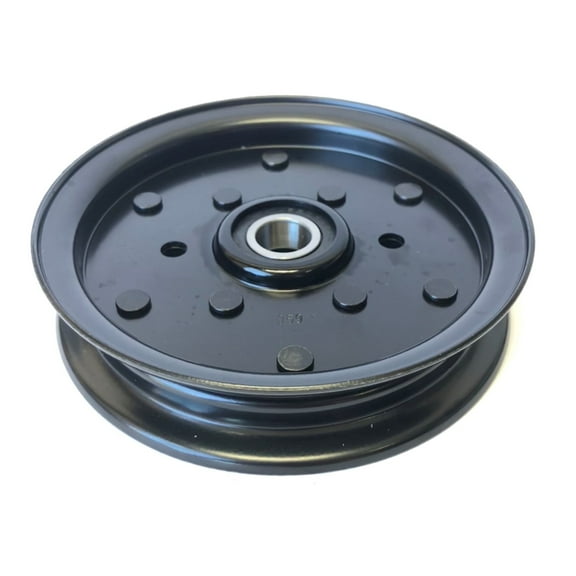 Heavy Duty Flat Idler Pulley Compatible With: Hustler Pulley Part Number 781856, John Deere Pulley TCA19779 TCA20092 and More