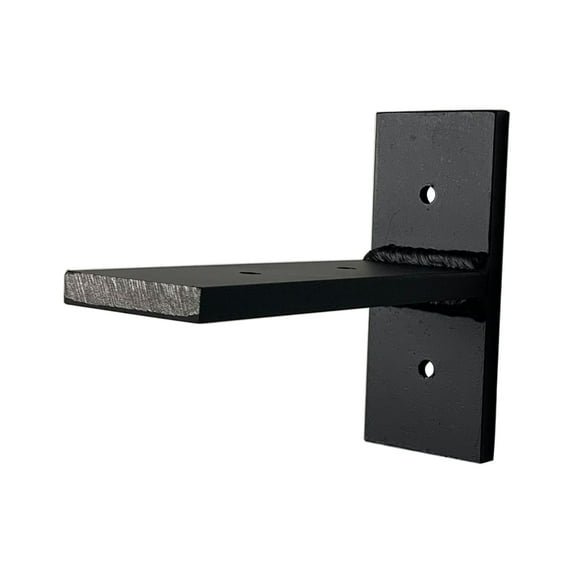 Heavy Duty Floating Bracket, Forward Facing Shelf Bracket, Sold Individually, Handmade in USA (10")