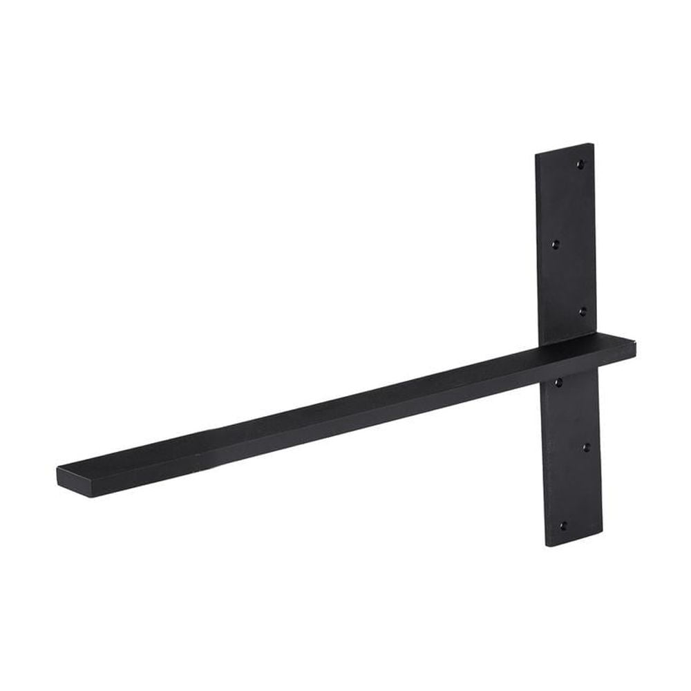 Heavy-Duty Floating Shelf Brackets - Set of 3, Steel Wall Shelving Corbels for Kitchen, Bath, Bedroom, Office