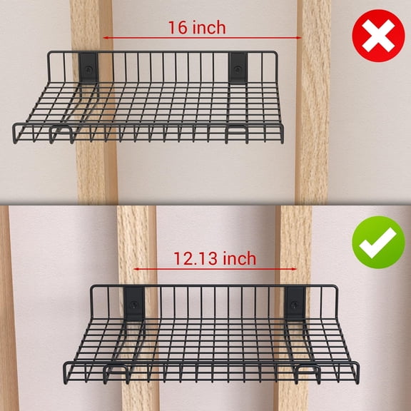 Heavy Duty Floating Shelves Metal 4 Pack Smart Buy Wall Mounted Storage Rack For Basement Garage Kitchen Office