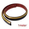 thumbnail image 1 of Heavy Duty Floor Cable Protection Cover Floor Cable Cover Rubber Trunking 1M Yellow-Black, 1 of 8