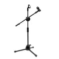 thumbnail image 1 of Heavy Duty Floor Mic Stand For Live Shows Instrument General Compatibility Wireless Microphones Adjustable Height, 1 of 8