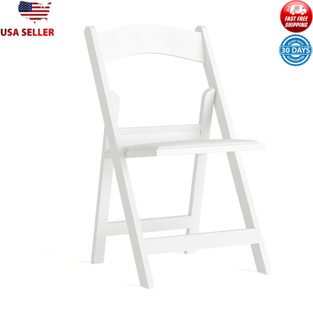 Heavy Duty Folding Chair 800LB Capacity Stackable Easy Clean Event