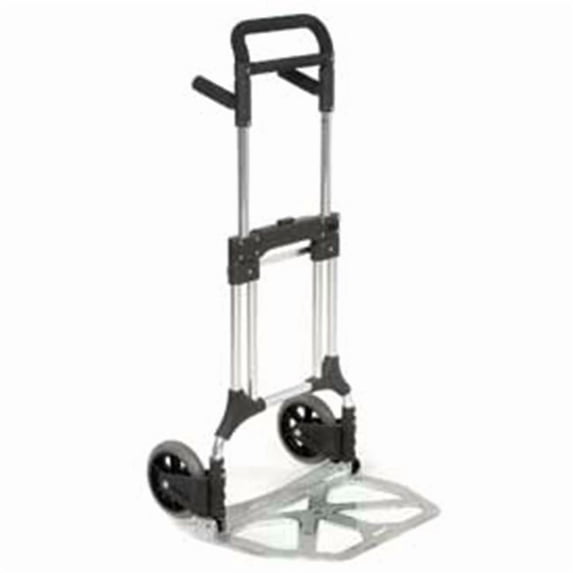 Heavy Duty Folding Hand Cart - Blue - 440 lbs - Lightweight Aluminum Frame