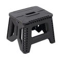 thumbnail image 1 of Heavy Duty Folding Plastic Step Stool with Handle – Space-Saving, Non-Slip, Lightweight, Durable for Kitchen, Bathroom, Home Use, 1 of 5