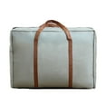 thumbnail image 1 of Heavy Duty Folding Travel Luggage Organizer Bag with Zipper, Premium Non-Woven Fabric Storage for Clothes, Wardrobe, and Home Organization, 1 of 5