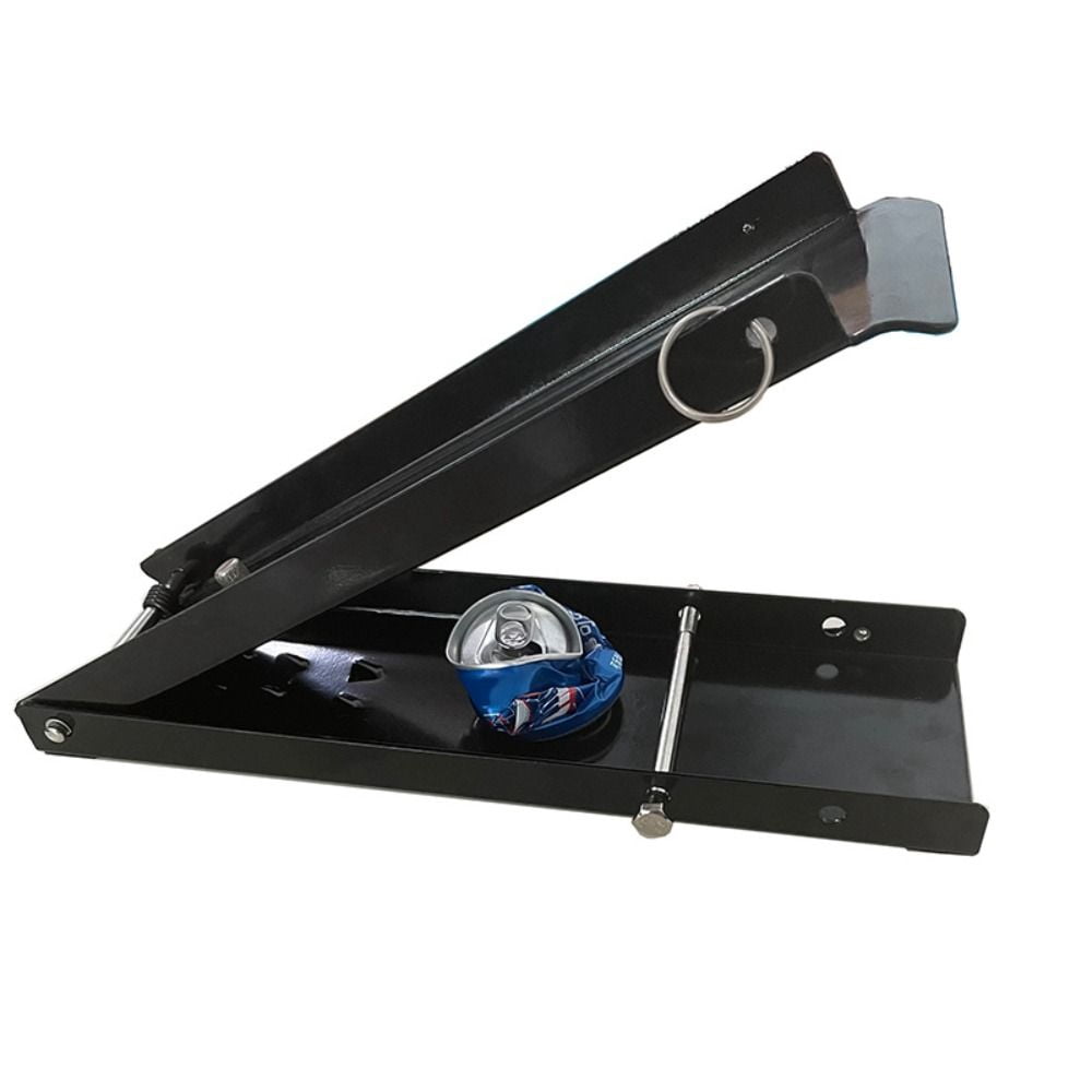 Heavy Duty Foot Operated Recycling Maximized Space Bottle Crusher Metal