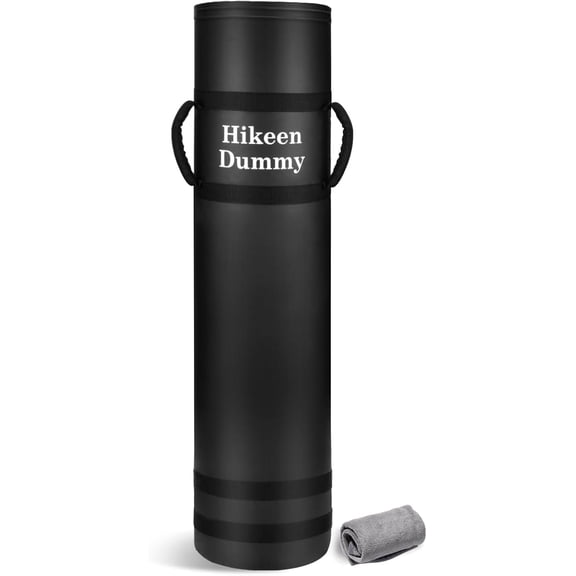 Heavy Duty Football Tackle Dummy - Lightweight Tackling Dummy for Youth Football Withstand Years of Blocking, Tackling, Defensive Practice Drills - 12"x48" Kick Training Dummy with Handles