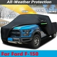 thumbnail image 1 of Heavy-Duty Ford F-150 Pickup Truck Cover - Waterproof All Weather Protection with UV & Dust Shield - Ford F-150 SVT Raptor Extended Cab 5.5 ft Short Bed, 1 of 10