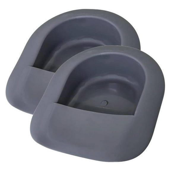 Heavy Duty Fracture Bariatric Bedpan – Large Smooth Bed Pan – Portable and Easy to Clean - for Bed-Bound/Bedridden Patient for Women and Men (2)