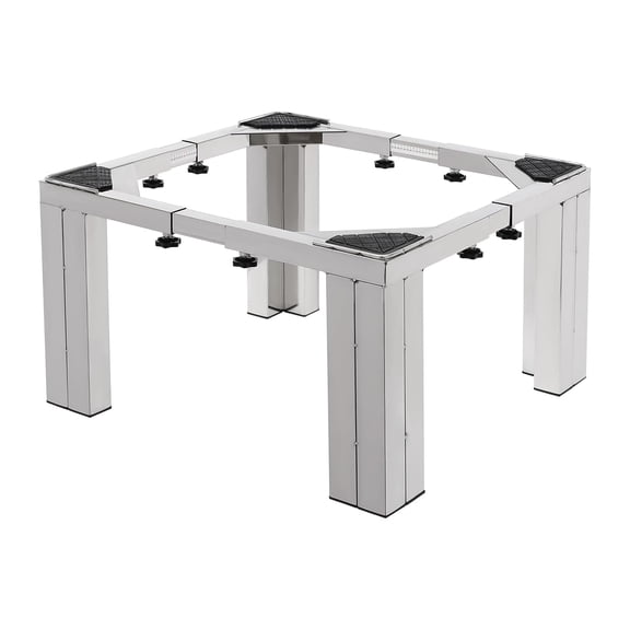 Heavy Duty Fridge Stand Base, Washing Machine Stand with 4 Strong Feet, Adjustable Furniture Stand for Washer, Refrigerator and Dryer