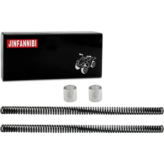 Heavy Duty Front Fork Spring Set for Honda CRF110 CRF110F (2013-2021) | Replaces OEM 650-HCF-1105 | Enhanced Off-Road Performance