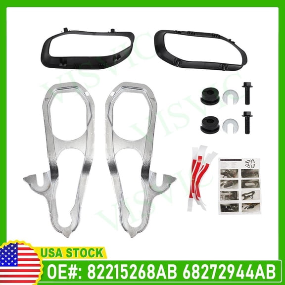 Heavy Duty Front Tow Hooks LH & Right For 2019-2022 Dodge Ram 1500 82215268AB