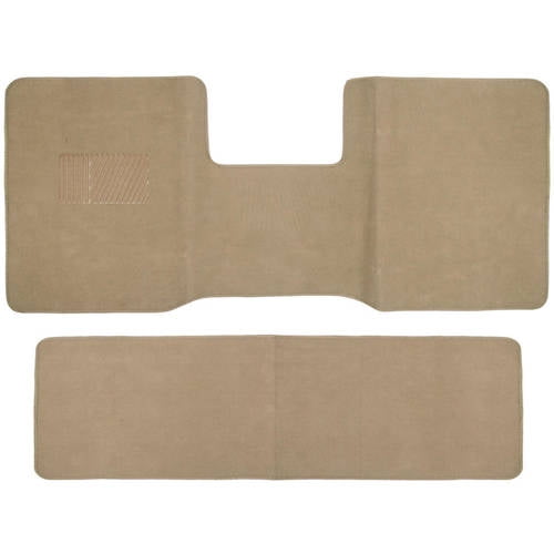 Heavy Duty Full Set Front and Rear Carpet Floor Mats for Truck, Black