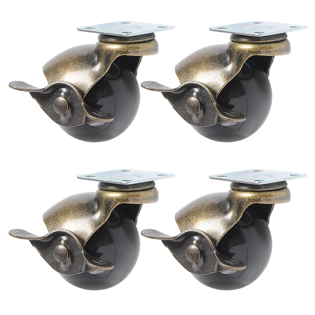 Heavy Duty Furniture Caster Wheel 360 Degree Plate Swivels Castors ...