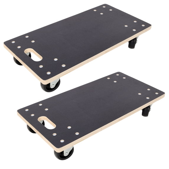 Heavy Duty Furniture Dolly 2PK, Moves 1320 Lbs, PP Wheels