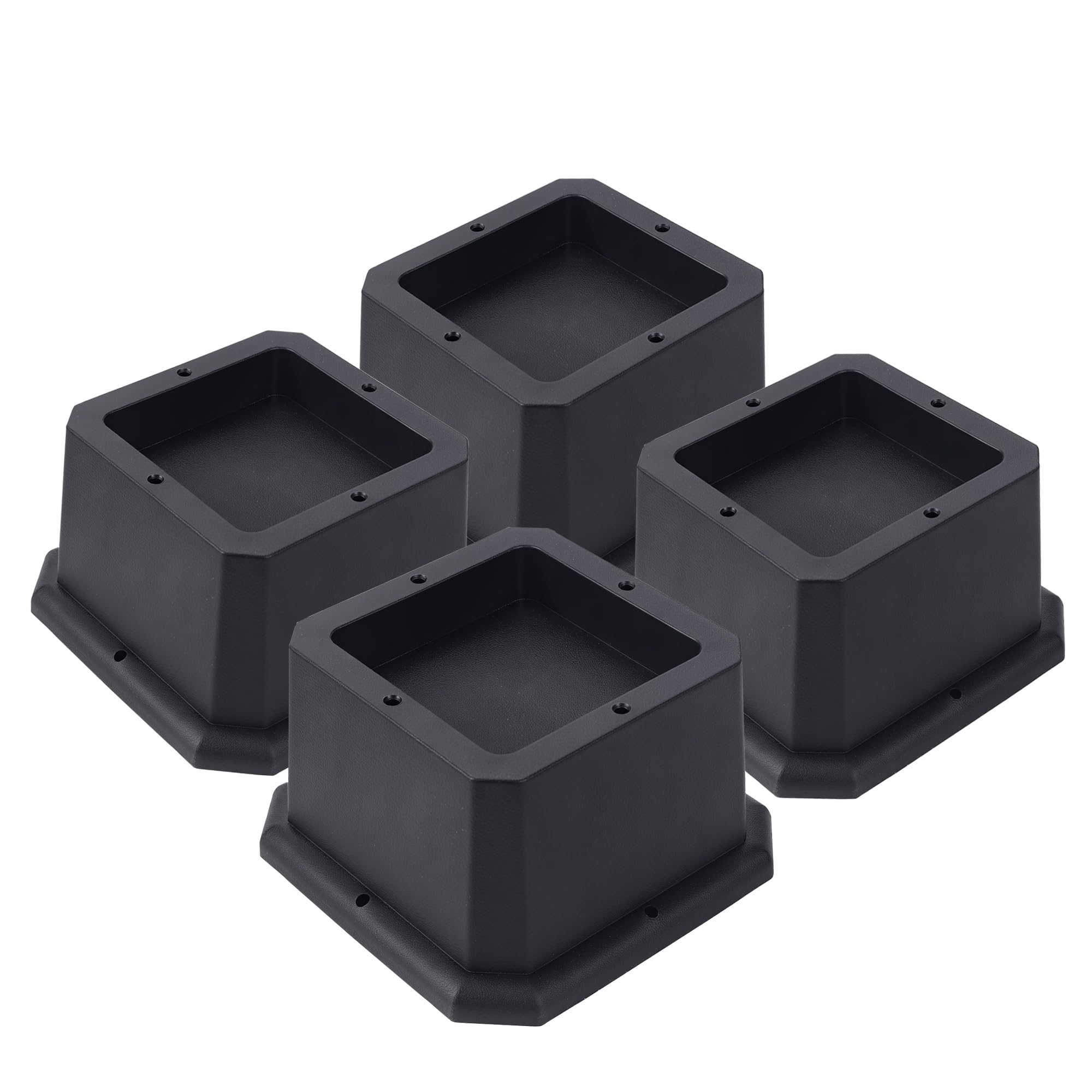 Heavy Duty Furniture Risers 2 Inch, Adjustable Bed Risers and Dorm Bed ...