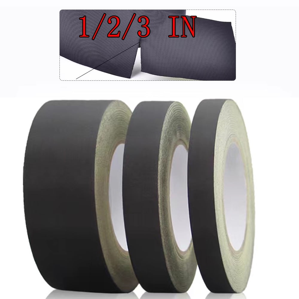 Heavy Duty Gaffers Tape,Black Waterproof Matte Finish Gaff Tape