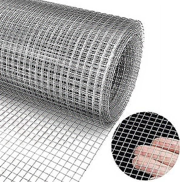 HeavyDuty Galvanized 1/2 Inch Hardware Cloth, 48" x 100 ft, 19 Gauge