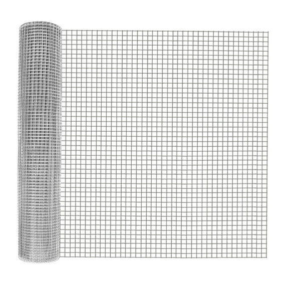 Heavy Duty Galvanized Hardware Cloth 1/2 Inch 36 in x 100 ft, 19GA Welded Wire Mesh Roll Fencing - Hot Dipped Rust Proof Chicken Wire for Poultry Netting, Rabbit Cage & Garden Enclosures