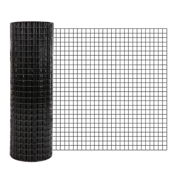Heavy Duty Galvanized Hardware Cloth 1/2 Inch 36 in x 50 ft, 19GA Welded Wire Mesh Roll Fencing - Hot Dipped Rust Proof Chicken Wire for Poultry Netting, Rabbit Cage & Garden Enclosures