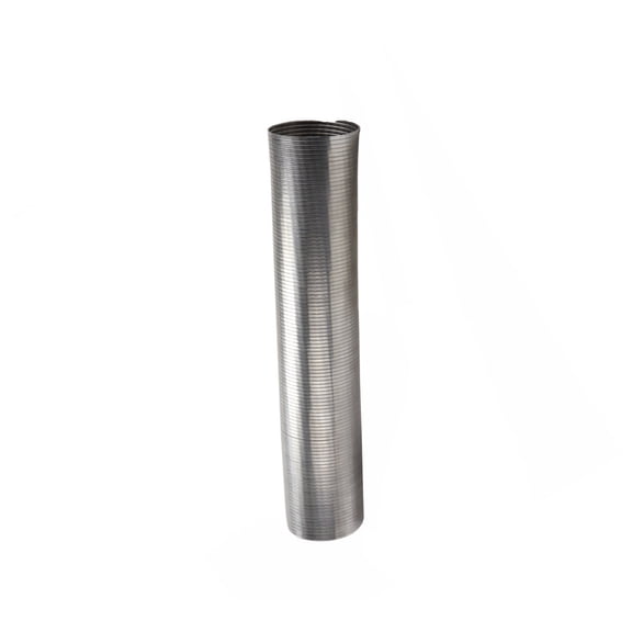Heavy Duty Galvanized Steel Universal Exhaust Flex Pipe - 5" x 2' Flex Tubing Replaces EF5024G, Mack 1000-FLX50024G, Stemco 213-2450, AP Exhaust 24837,