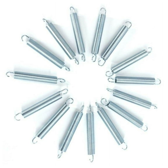Heavy-Duty Galvanized Trampoline Spring - Set of 15 (5 in.)