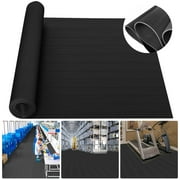 Heavy Duty Garage Floor Mat Roll 3MM Thick Rubber Flooring Roll Protector Mat Anti-slip Trailer Covering for Home Warehouse Gym