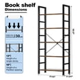 thumbnail image 1 of Heavy Duty Garage Rack, Home Office Book Shelf, Freestanding Industrial Storage Organizer for Bedroom Home Office Kitchen Living Room, Storage Racks, 1 of 5