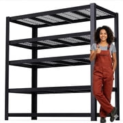 Heavy Duty Garage Shelving, 5-Tier Storage Shelves,3050LBS Capacity Industrial Shelving Units and Storage,Adjustable Shelving Unit, 84" Hx24 Dx55 W