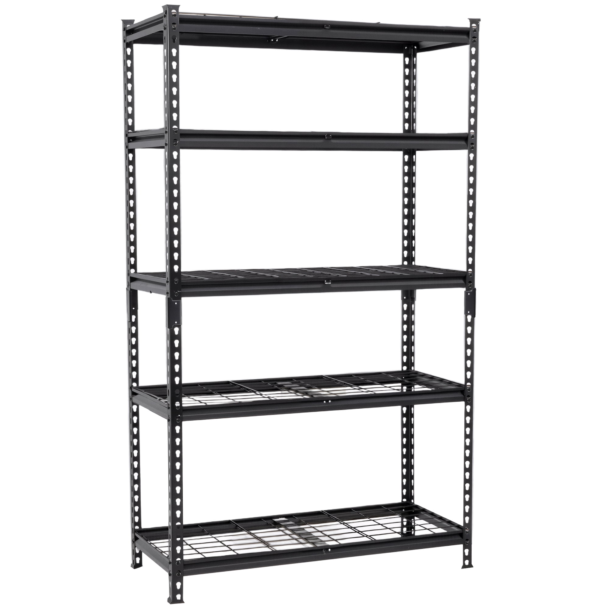 Storage Shelves 5-Tier Heavy Duty Steel Shelving Unit, 2250 lbs Capacity Boltless Garage Storage Rack