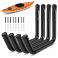 thumbnail image 1 of Heavy Duty Garage Storage Hooks – 120 lb Capacity Wall Mounted Rack for Kayaks, Ladders, Bikes, 1 of 7
