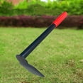 thumbnail image 1 of Heavy Duty Garden Hoe Tool with Steel Head and Soft Non-Slip Rubber Handle for Digging and Weeding, Garden Hand Tool Gift for Men and Women, 1 of 8