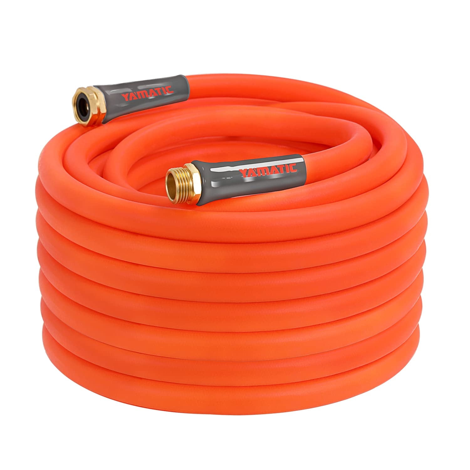 Yamatic Heavy Duty, Kink Free, 5/8 in x 50 ft Garden Hose, Allweather