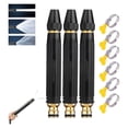 thumbnail image 1 of Heavy Duty Garden Hose Nozzle - High Pressure Power Washer Jet Nozzle with Brass Connector, Metal Water Hose Sprayer Attachment for Car Washing, Driveway Cleaning & Yard Watering (3PCS), 1 of 11