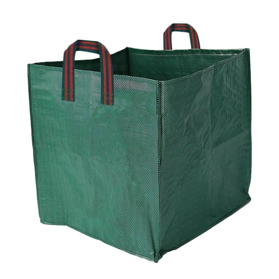 Heavy-Duty Garden Leaf Bag with Reinforced Handles, Large Capacity Compost Waste Bin for Yard Cleanup, Reusable & Water-Resistant