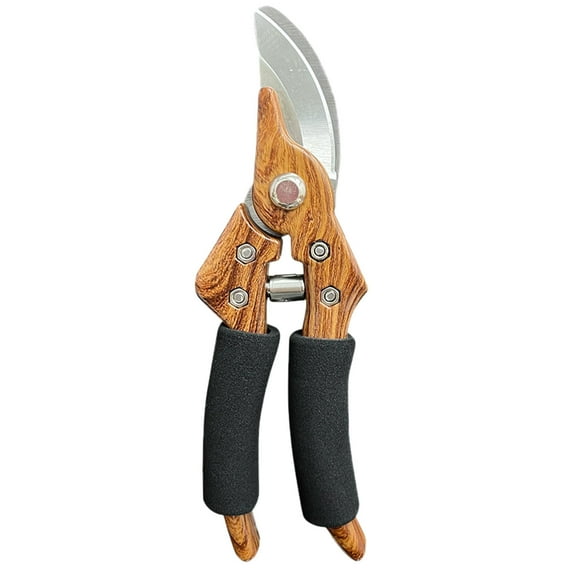 Heavy Duty Garden Pruning Shears and Floral Branch Cutters Set for Tree Trimming and Fresh Flower Arranging with Ergonomic Handle