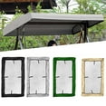 thumbnail image 1 of Heavy Duty Garden Swing Chair Cover, Ripstop Outdoor Patio Shelter Top, Rain & Sun Protection Replacement Cover, 84x48x9 Inch, Waterproof & Windproof, 4 Reinforced Corners, 1 of 2